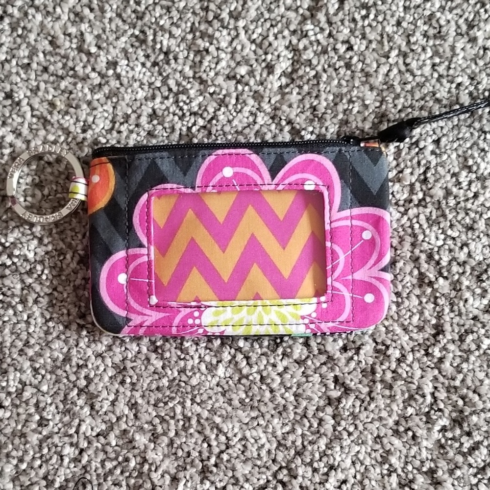 Vera Bradley Zip Up ID Case